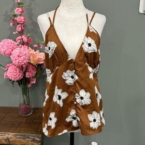 Vero Moda Tie Up Tank Top